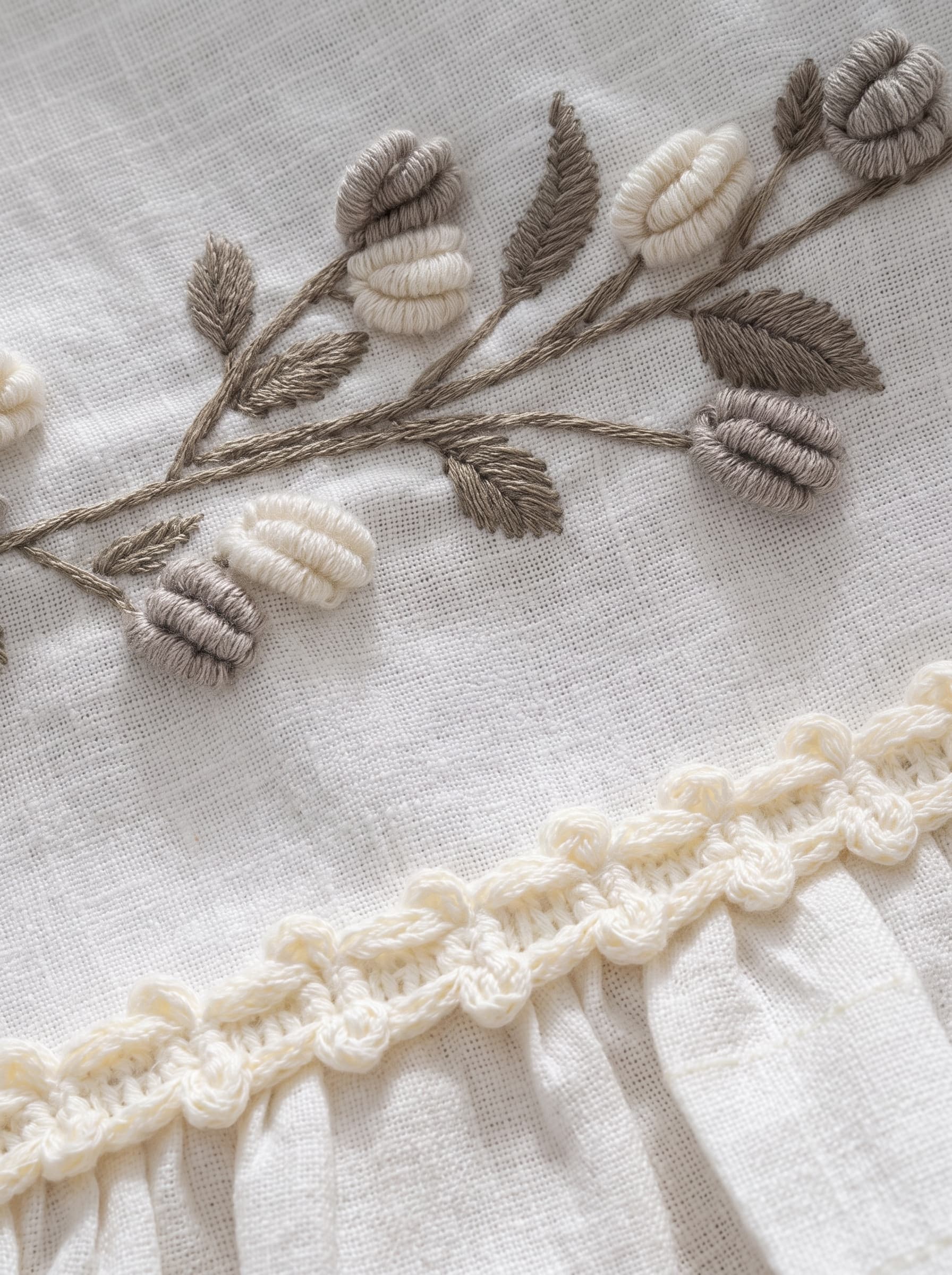EcoCotton Leyna Çift Kişilik Nevresim Takımı çeyizlik nevresim takımları - 3. görsel