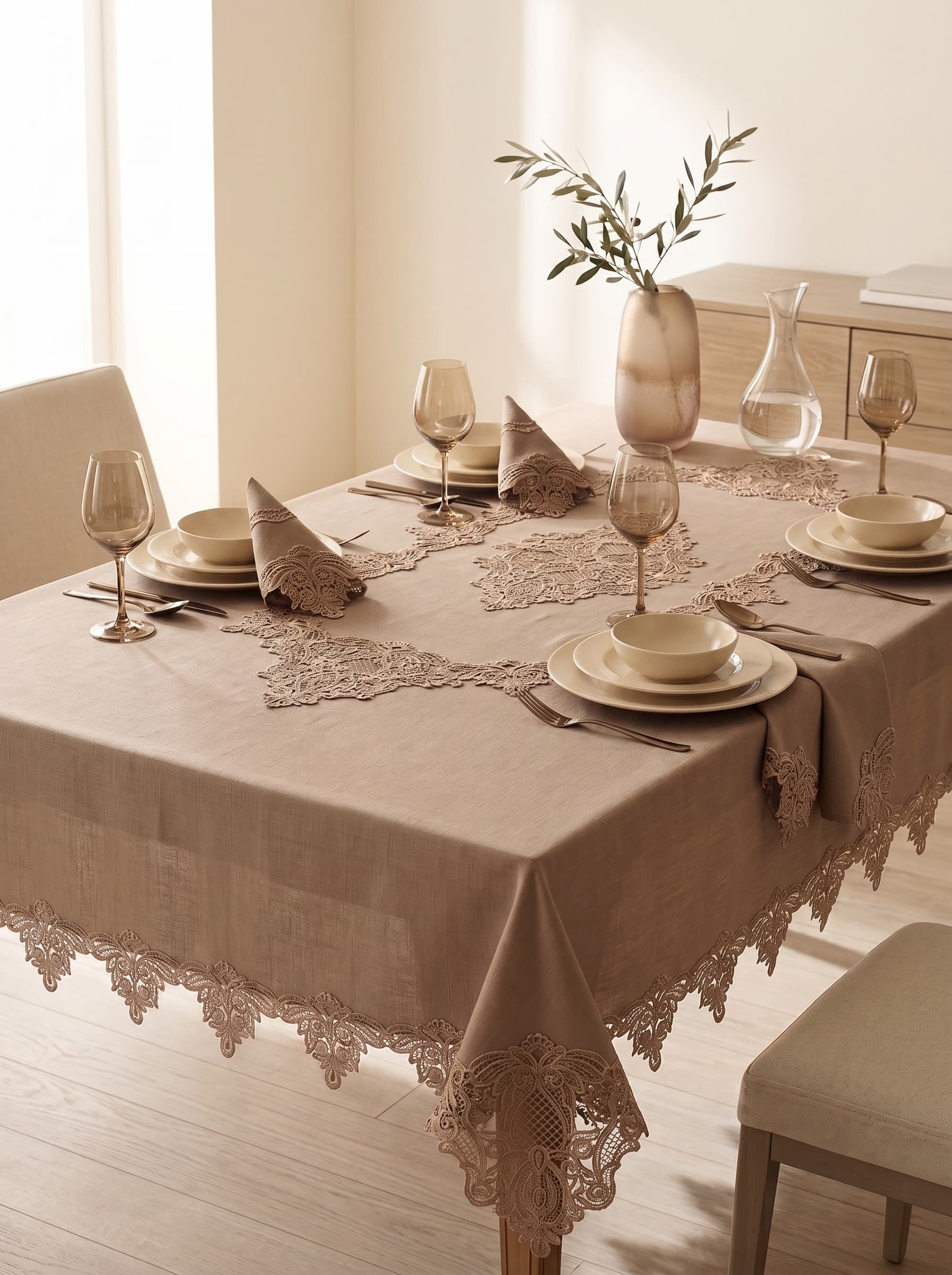 Moda Çeyiz Hüma Yemek Takımı çeyizlik yemek takımları (Beyaz) - 3. görsel