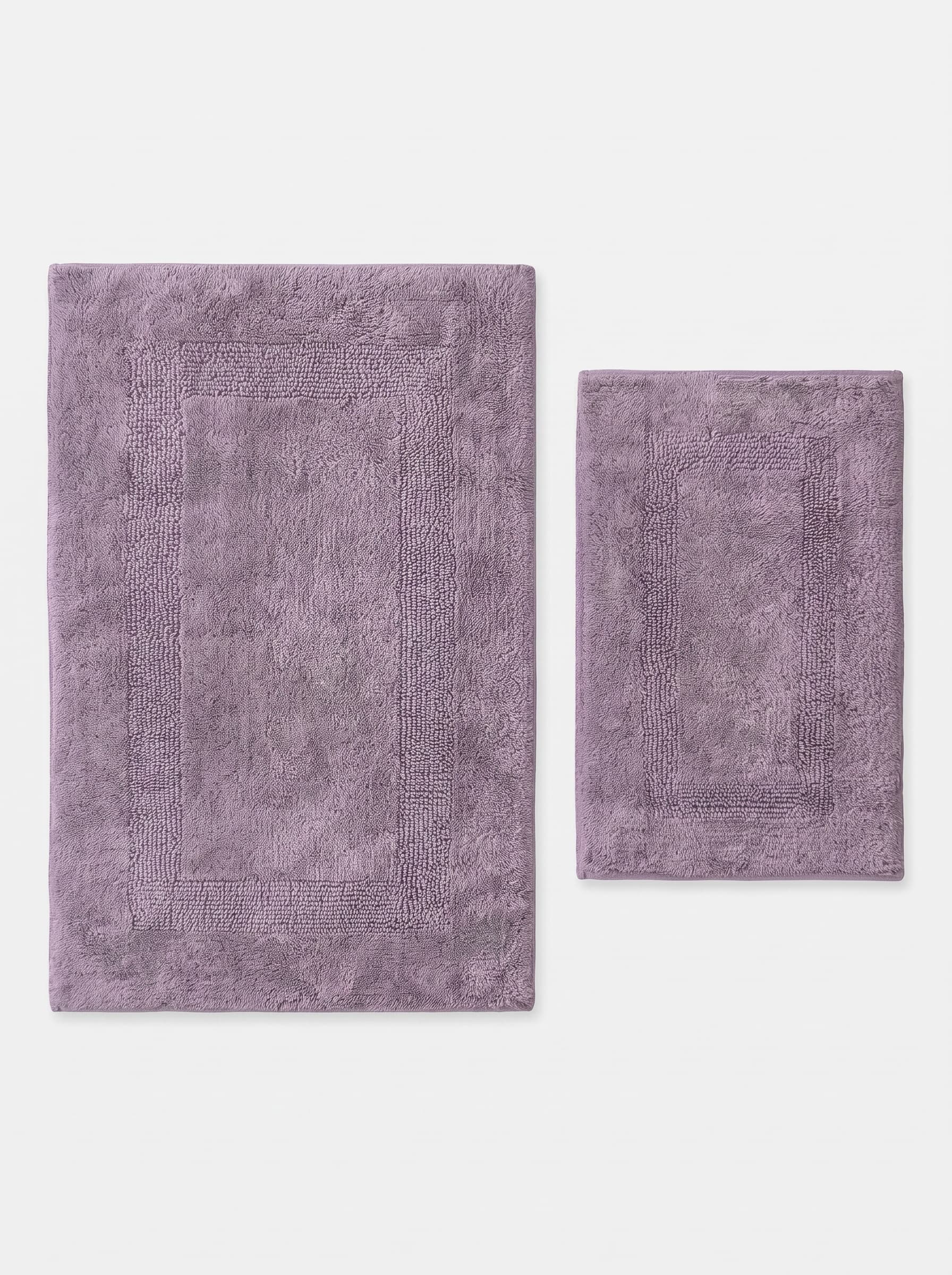 EcoCotton Tamara Banyo Paspas Seti çeyizlik banyo paspas setleri (Koyu Yeşil) - 4. görsel