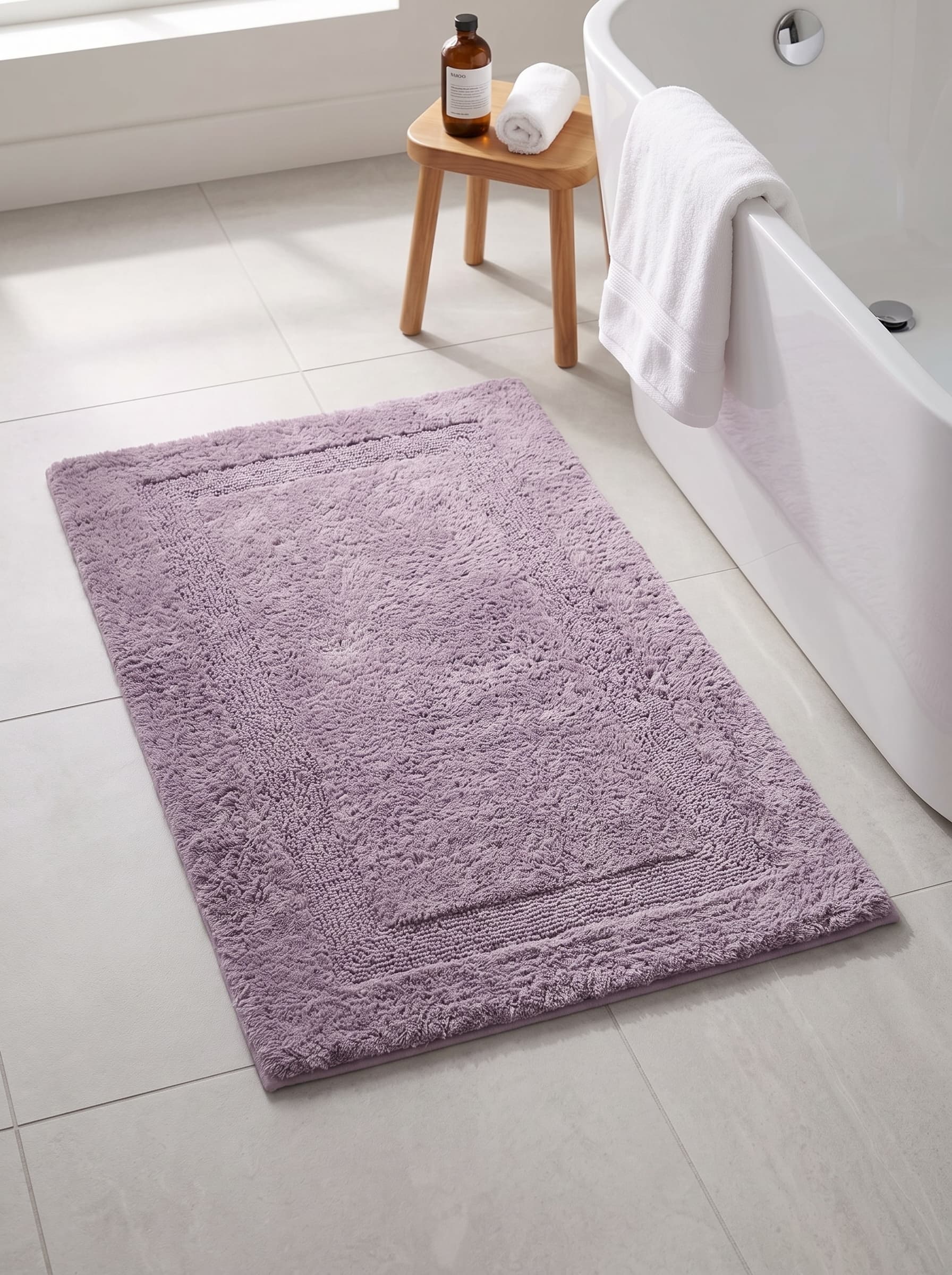 EcoCotton Tamara Banyo Paspas çeyizlik banyo paspas setleri (Bej) - 2. görsel