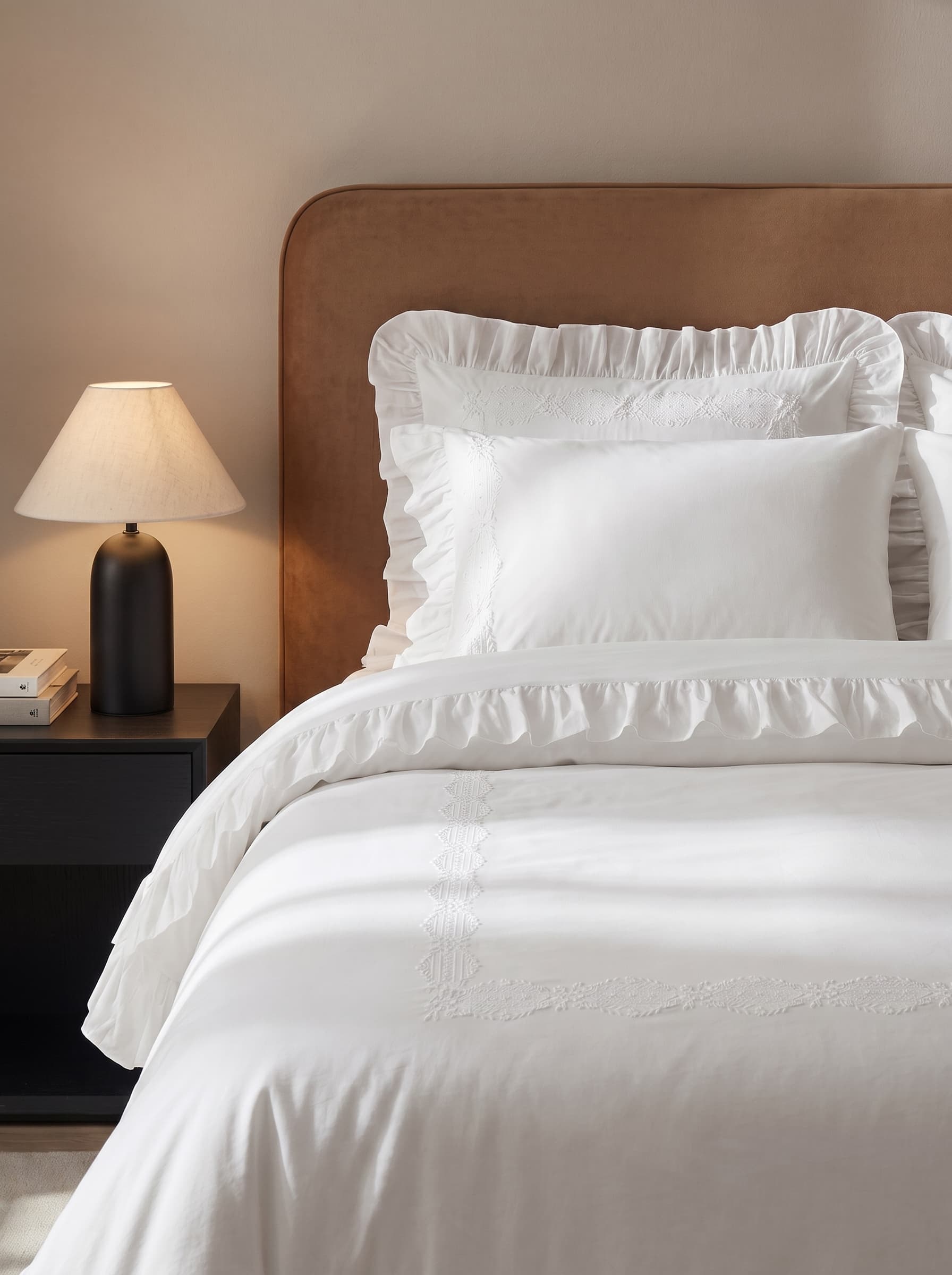 EcoCotton Nare Çift Kişilik Nevresim Takımı çeyizlik nevresim takımları - 2. görsel